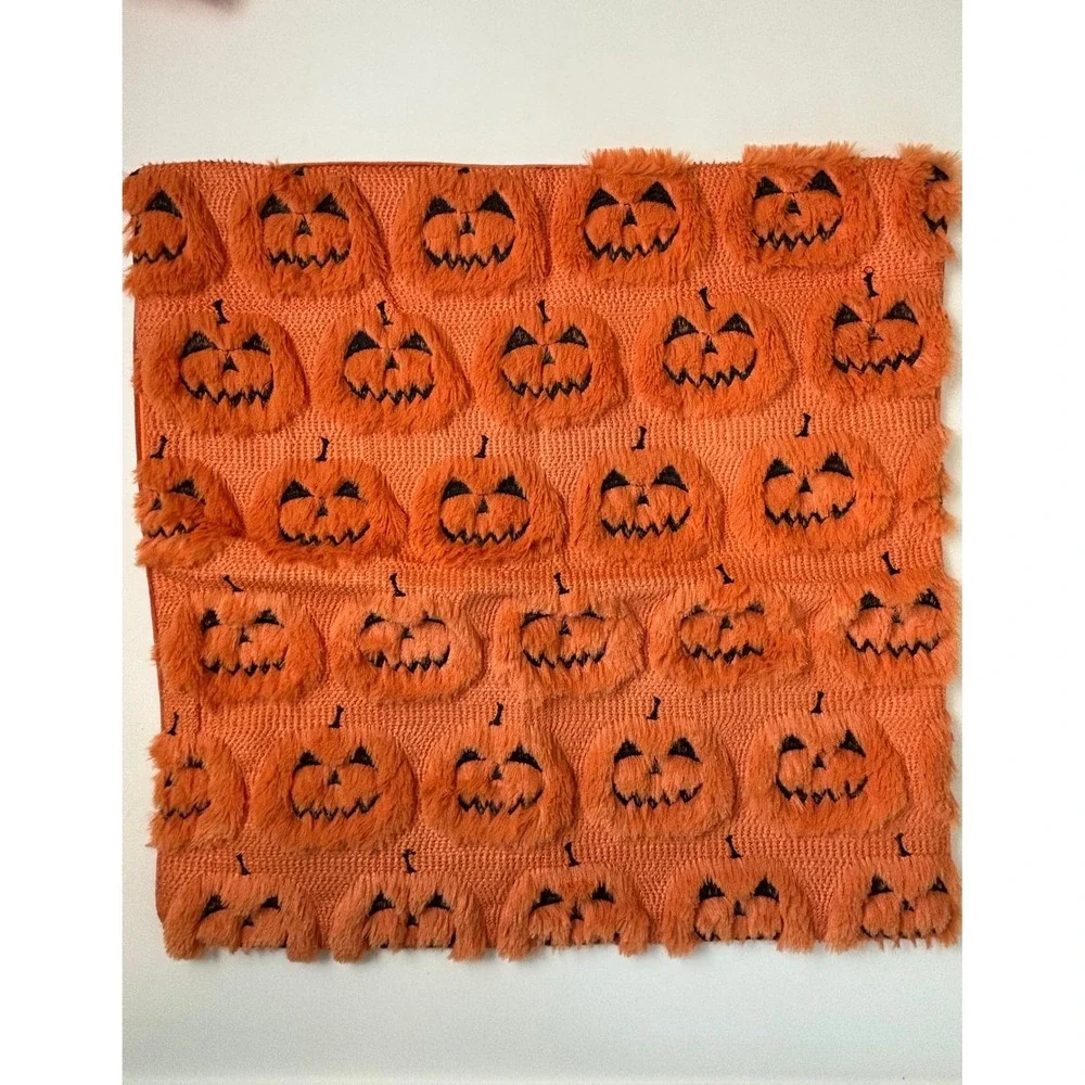 NEW Halloween Pillow Covers Orange 18